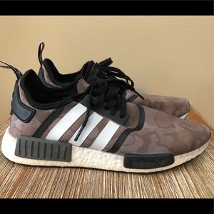 Adidas A Bathing Ape NMD Black Camo
